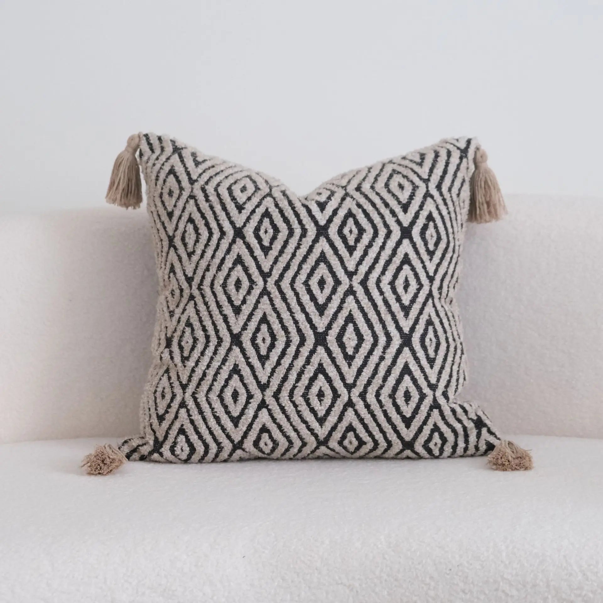 Coussin avec frange - 30x50cm