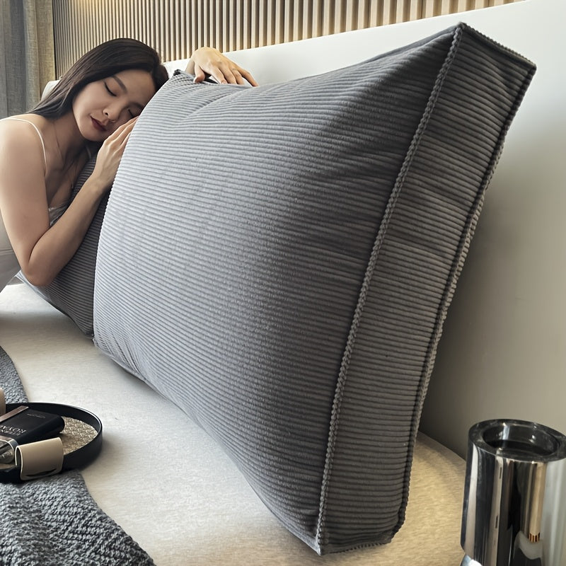 Coussin pour tête de lit - gris / 60cm