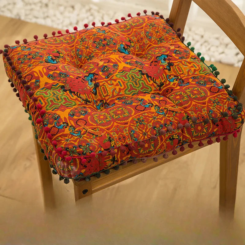 Coussin arabe - orange