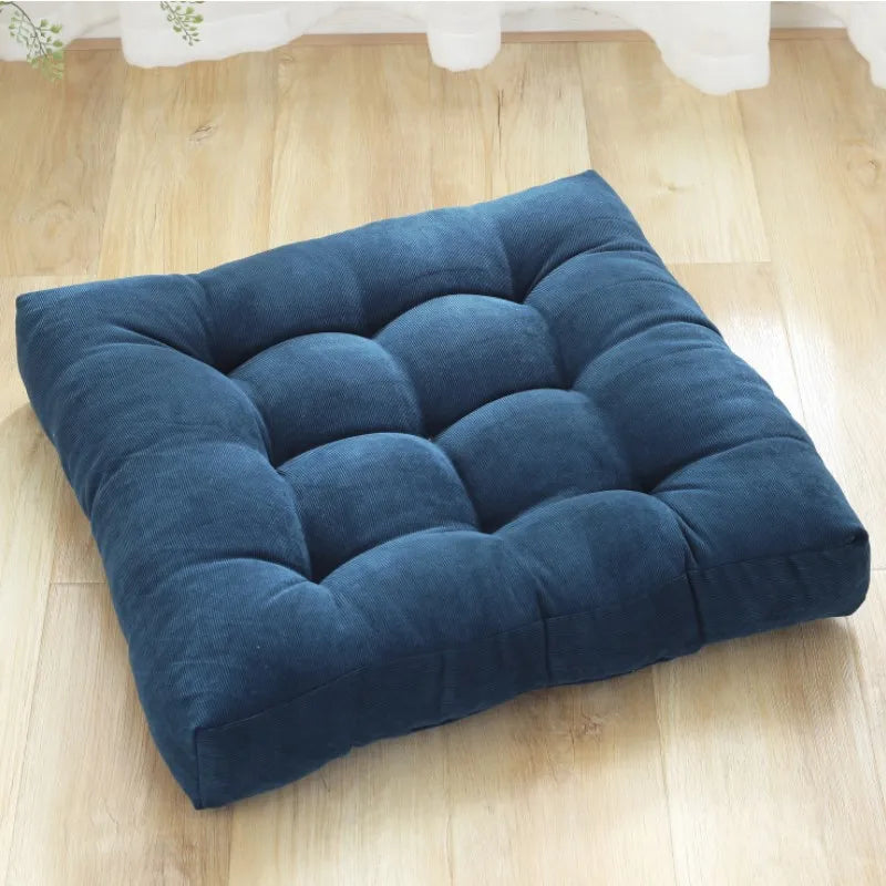 Coussin au sol - bleu / 45x45cm