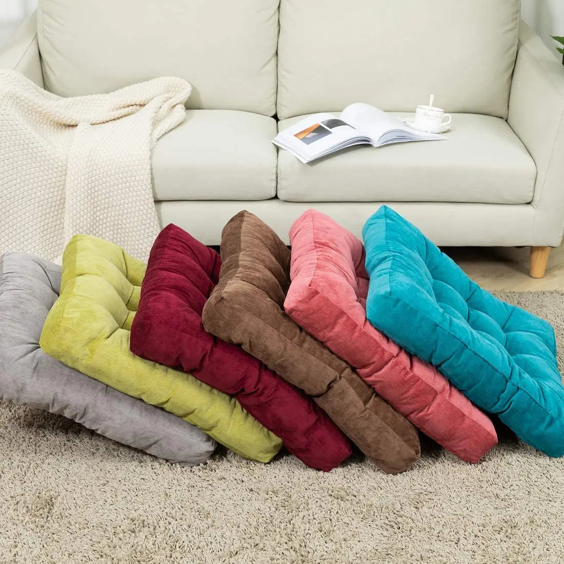 Coussin au sol