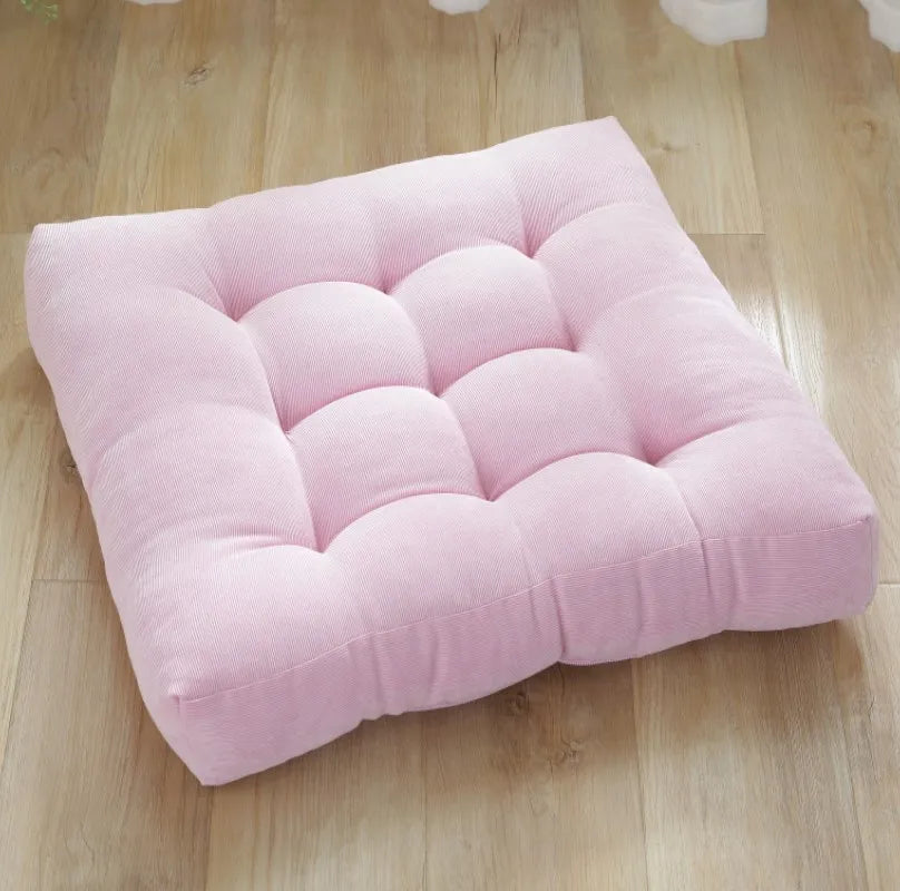 Coussin au sol - rose / 45x45cm