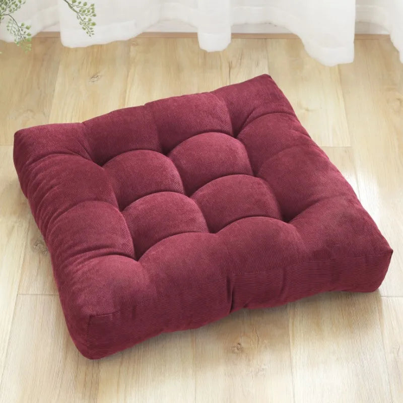 Coussin au sol - rouge / 45x45cm