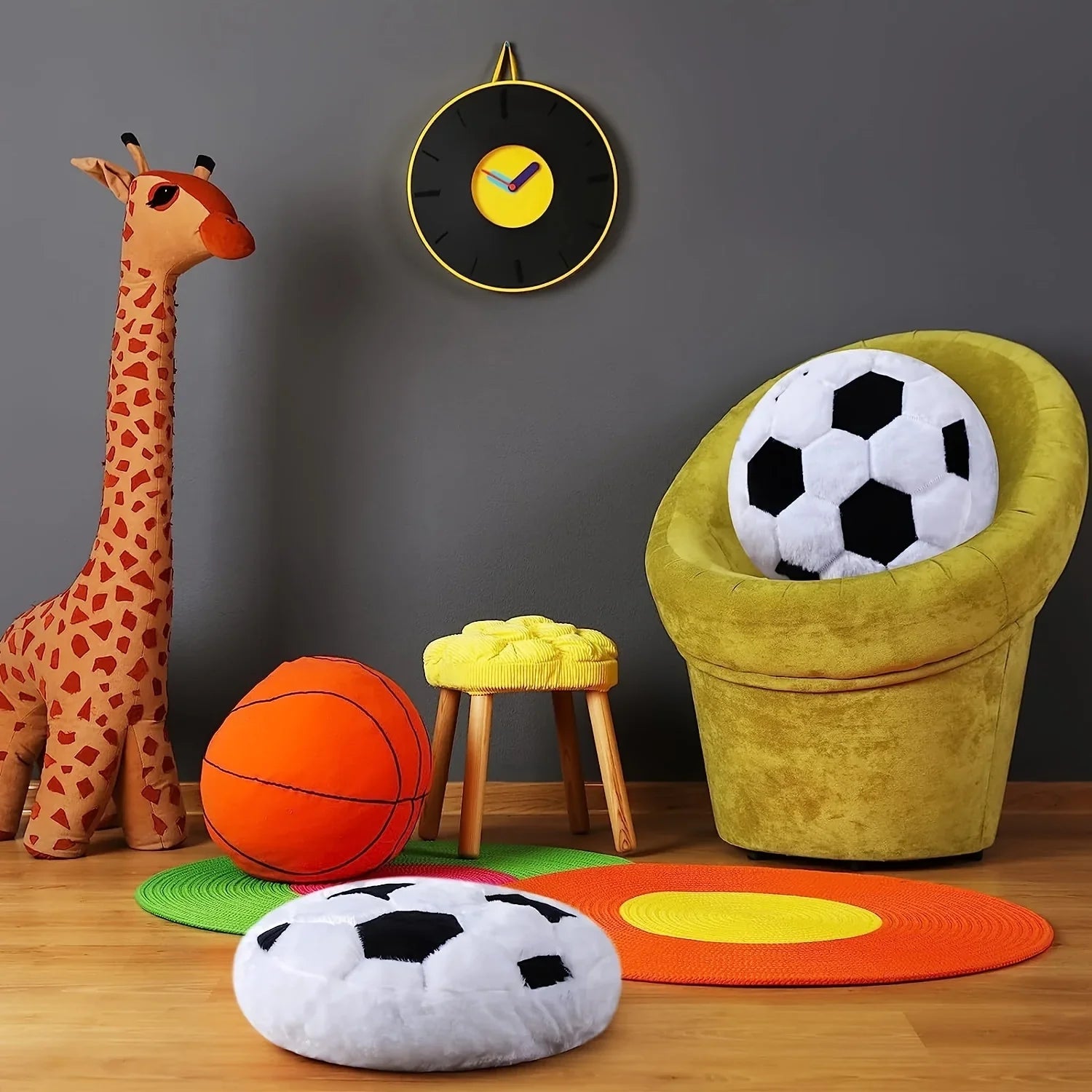 Coussin ballon de foot