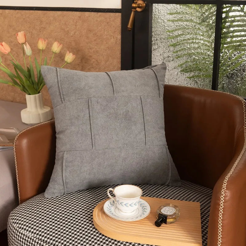 Coussin canapé gris - 45x45cm