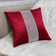 Coussin canapé rouge
