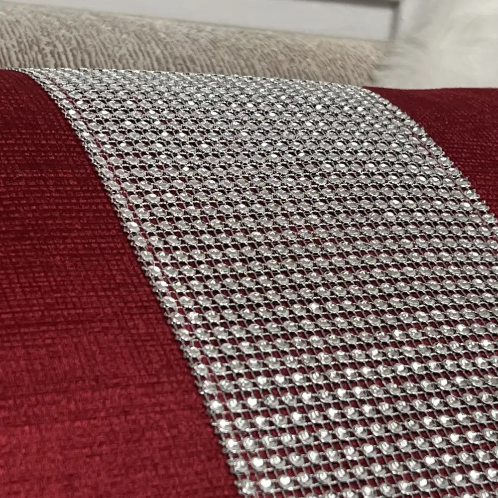 Coussin canapé rouge