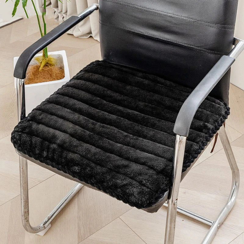 Coussin chaise bureau - noir