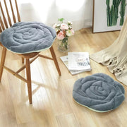 Coussin chaise fleuri