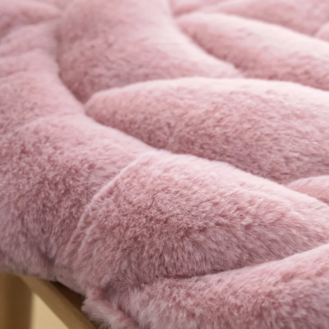 Coussin chaise fleuri