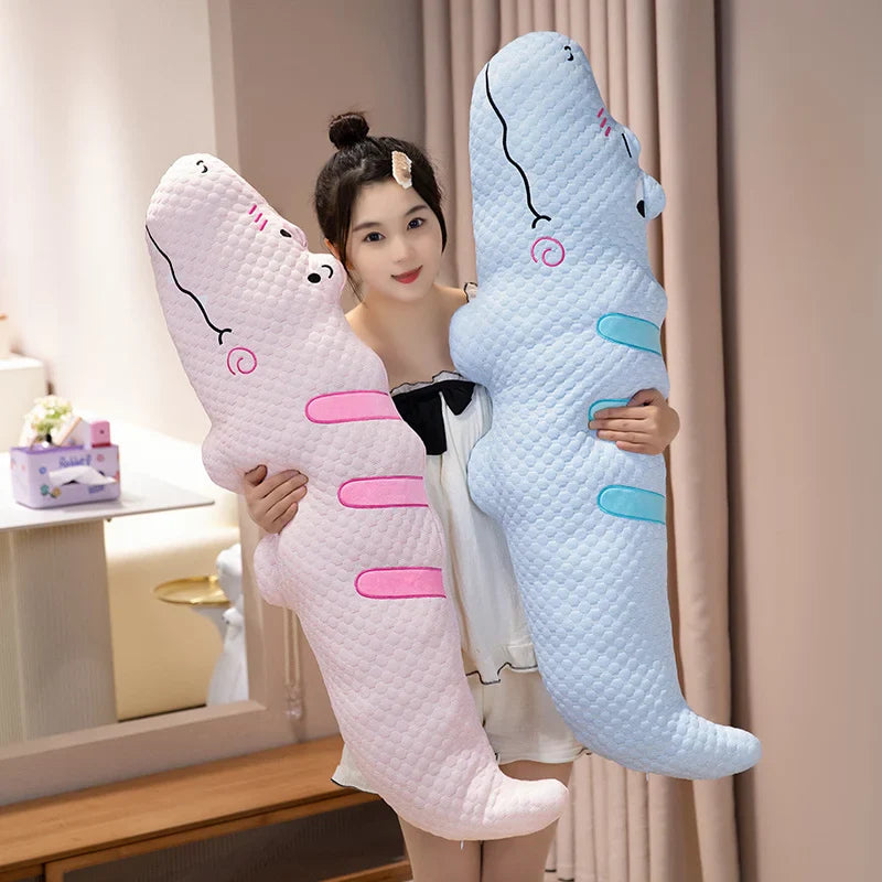 Coussin crocodile