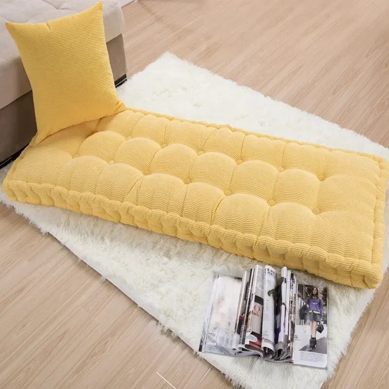 Coussin de bancs - jaune / 55x155cm