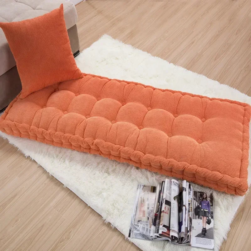 Coussin de bancs - orange / 55x155cm