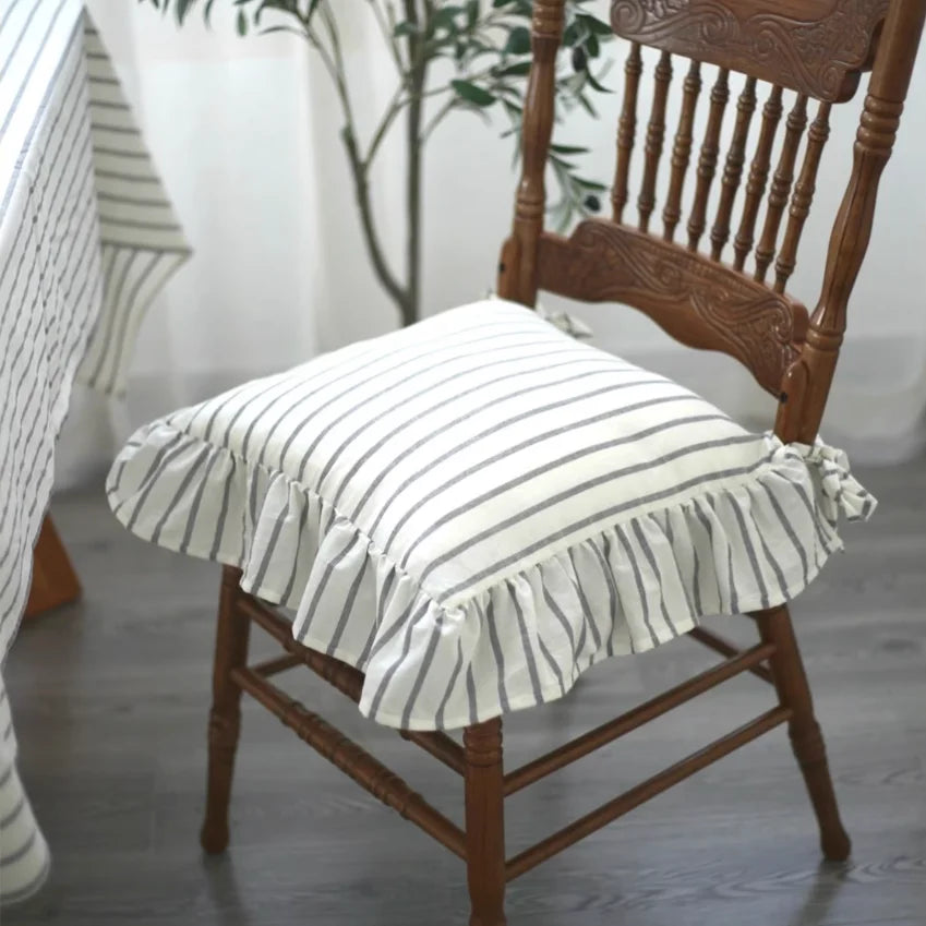 Coussin de chaise - blanc / 40x40cm
