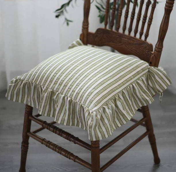Coussin de chaise - vert / 40x40cm