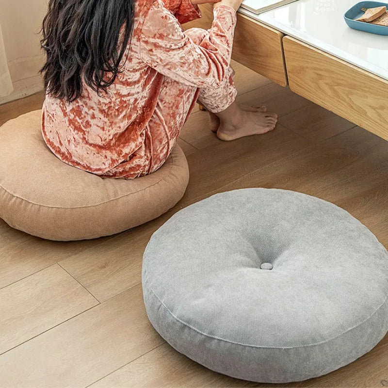 Coussin de sol gris