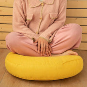 Coussin de sol jaune
