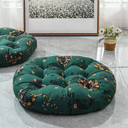 Coussin de sol rond - vert