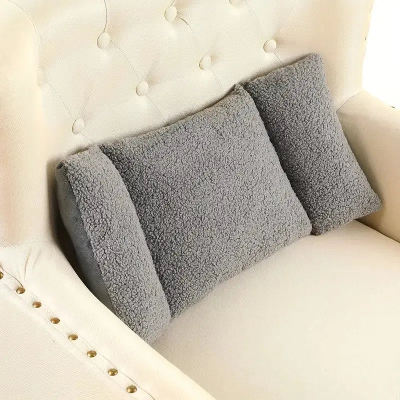 Coussin de soutien lombaire - gris clair