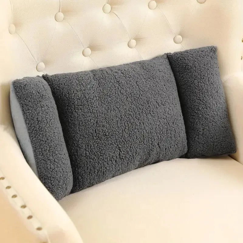 Coussin de soutien lombaire - gris foncé
