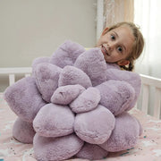 Coussin déco violet