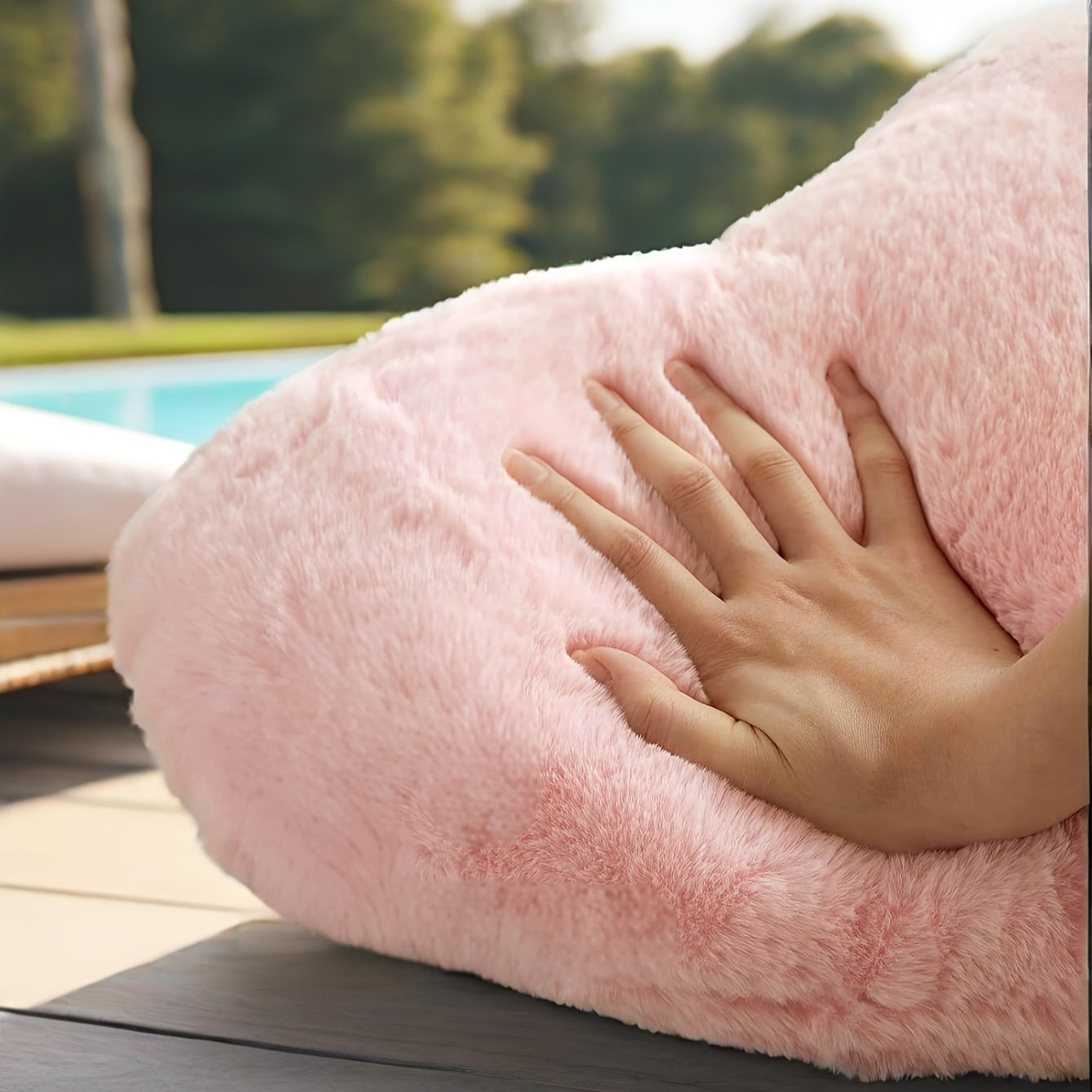 Coussin en forme de cœur