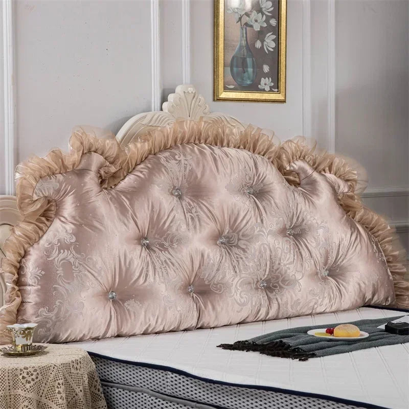 Coussin en tête de lit - brun clair / 150cm