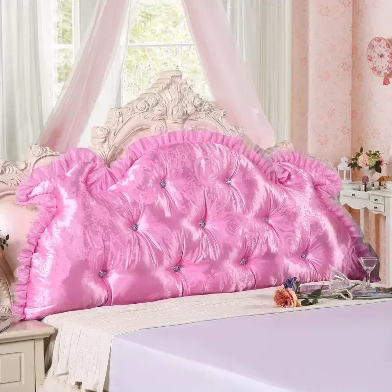 Coussin en tête de lit - rose / 150cm