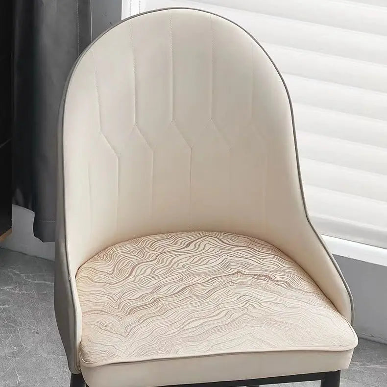 Coussin épais pour chaise - blanc