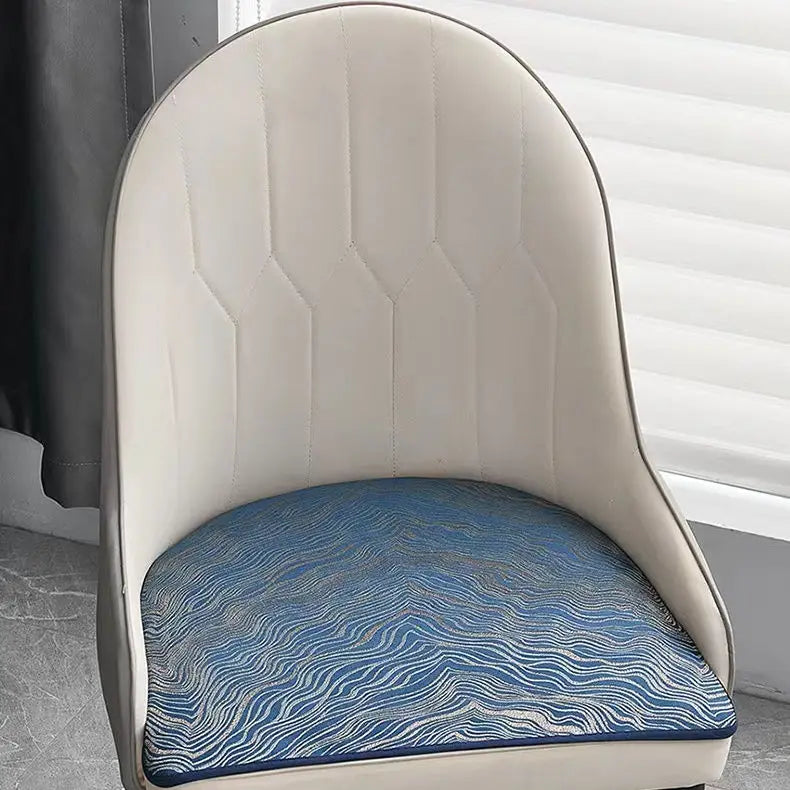 Coussin épais pour chaise - bleu