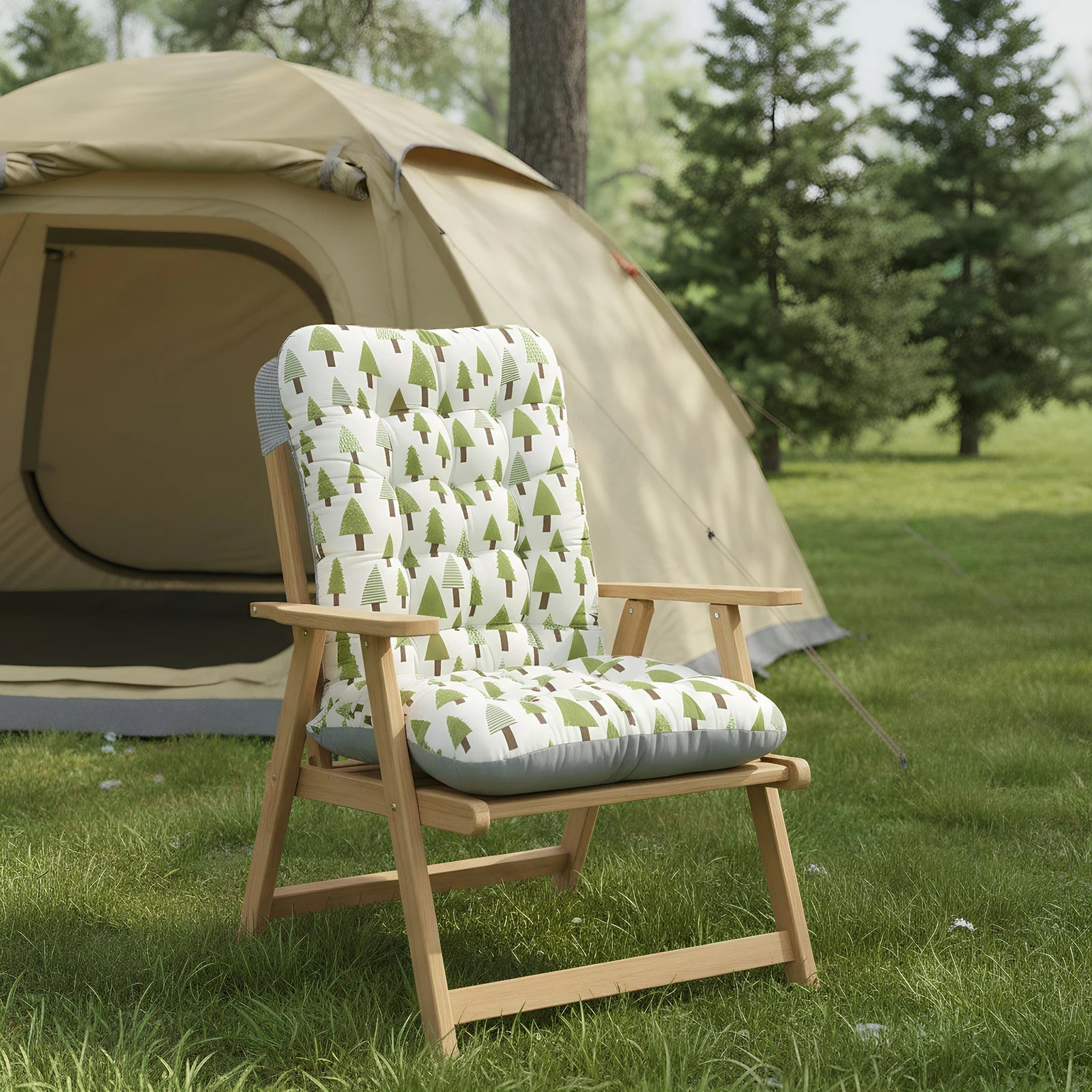 Coussin extérieur chaise - vert