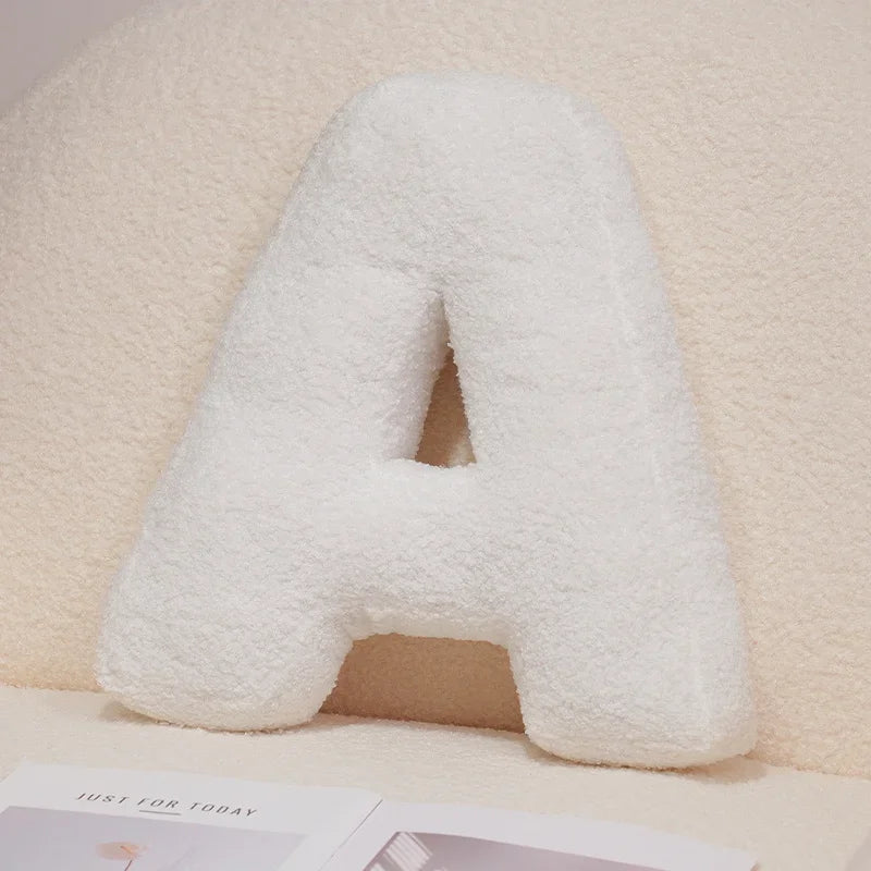 Coussin lettres