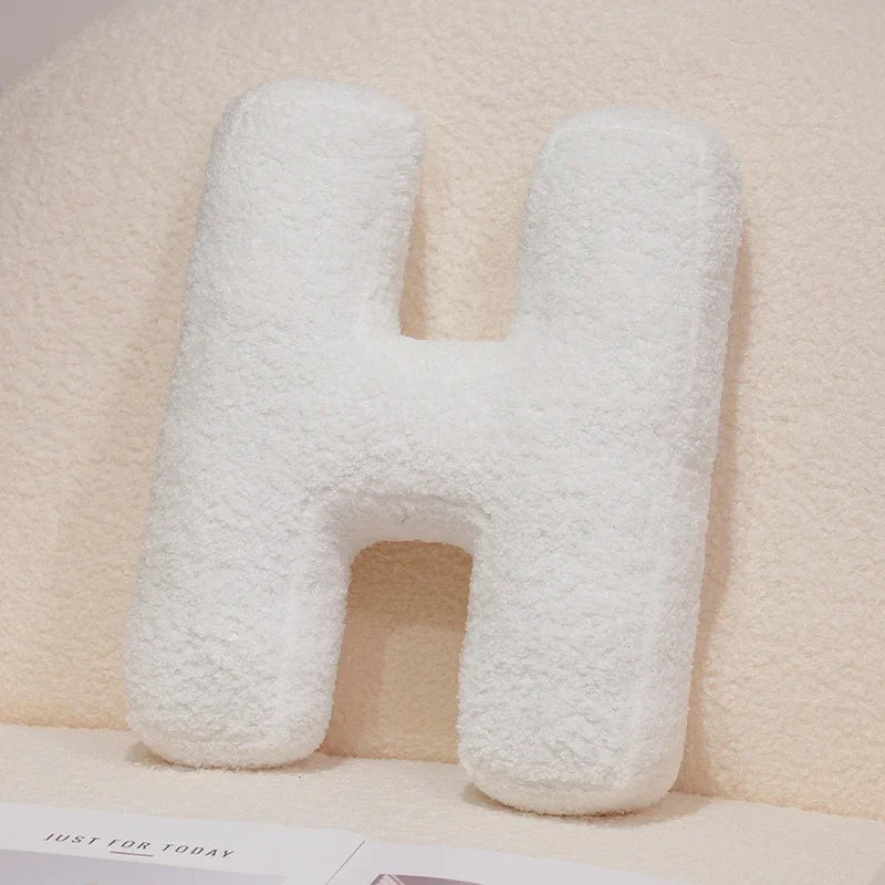 Coussin lettres - h