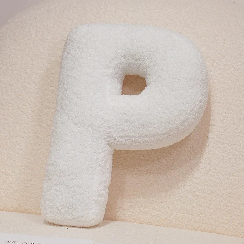 Coussin lettres - p