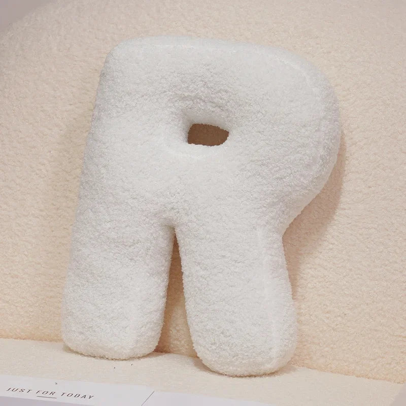 Coussin lettres - r