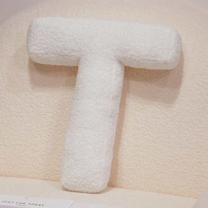Coussin lettres - t