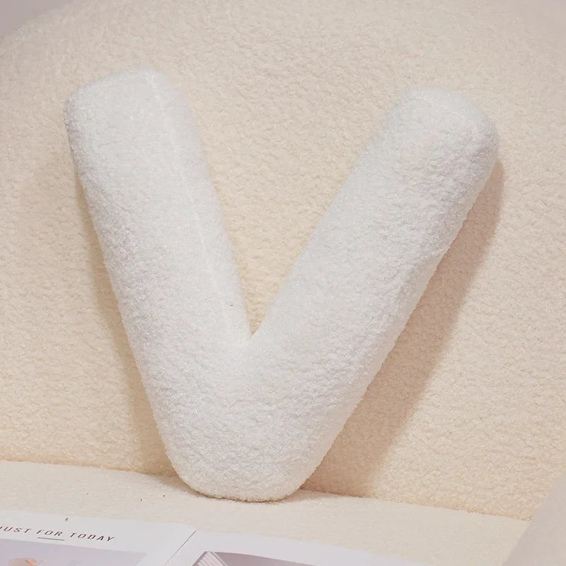 Coussin lettres - v