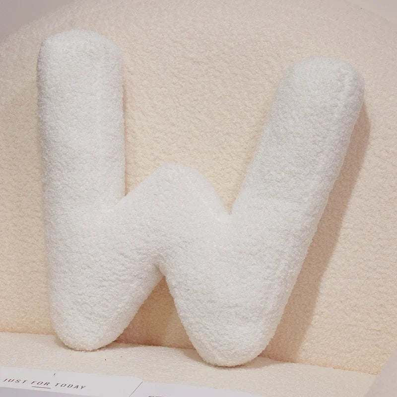 Coussin lettres - w