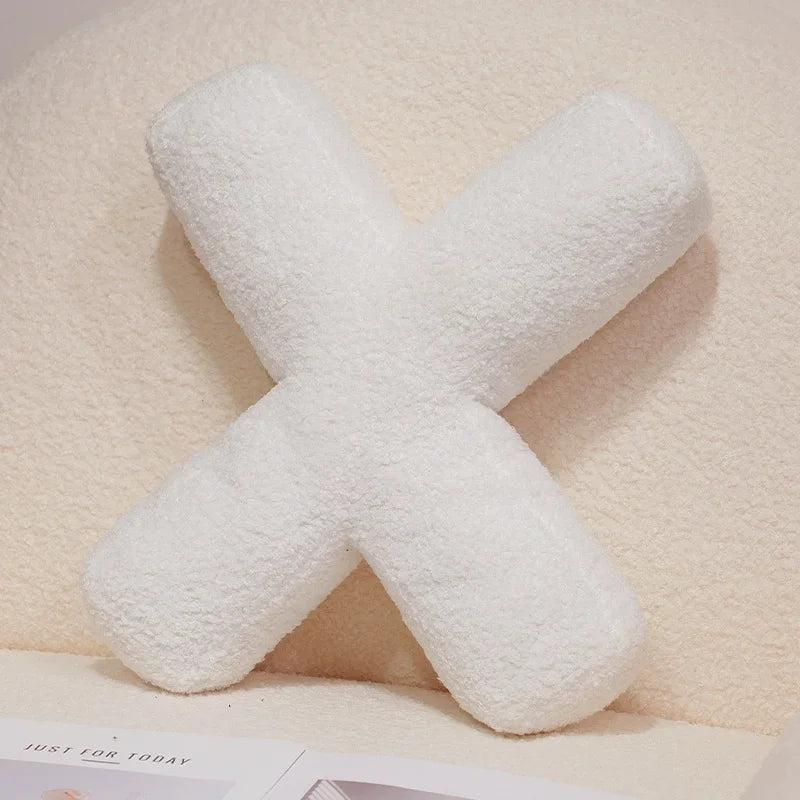 Coussin lettres - x