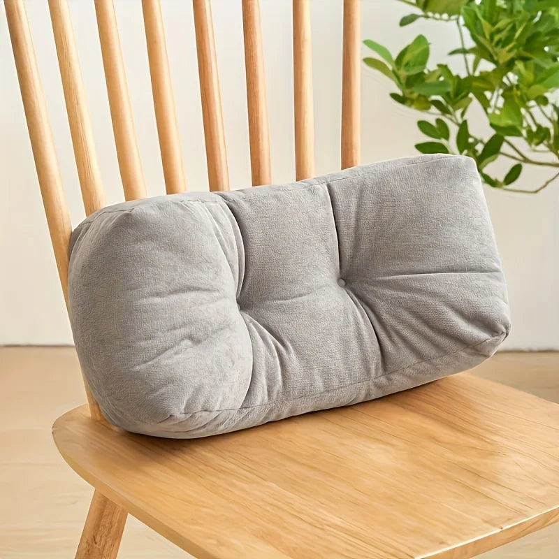 Coussin lombaire chaise - gris