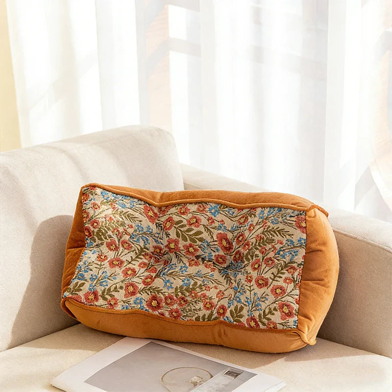 Coussin lombaire pour canapé - orange