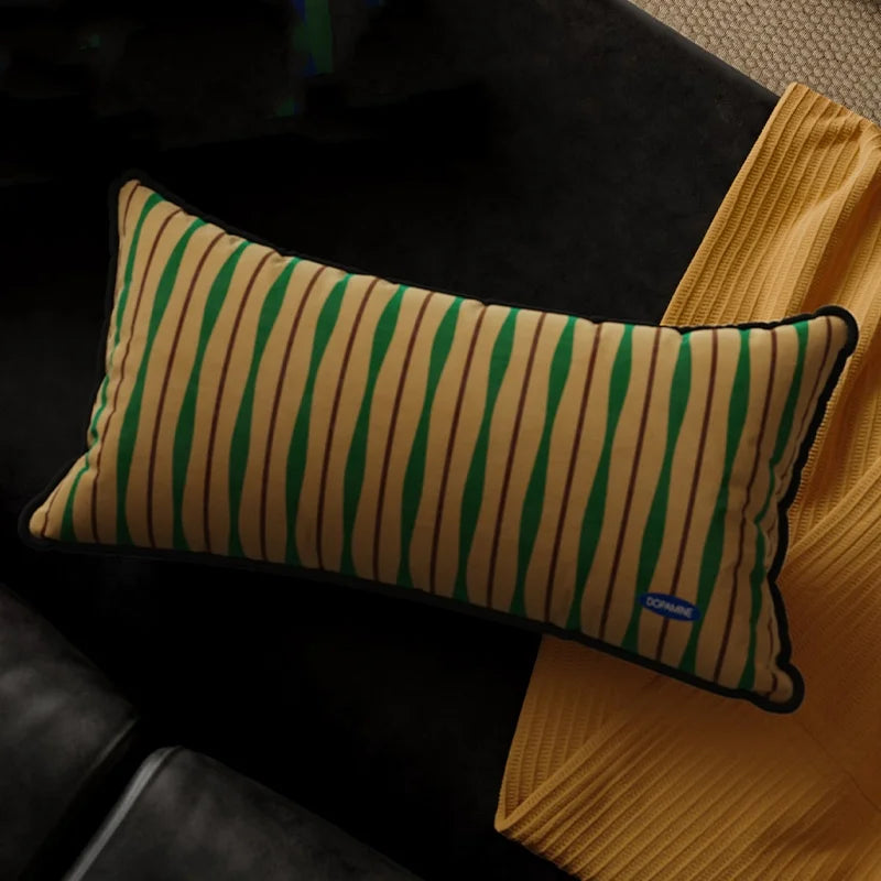 Coussin long - brun clair