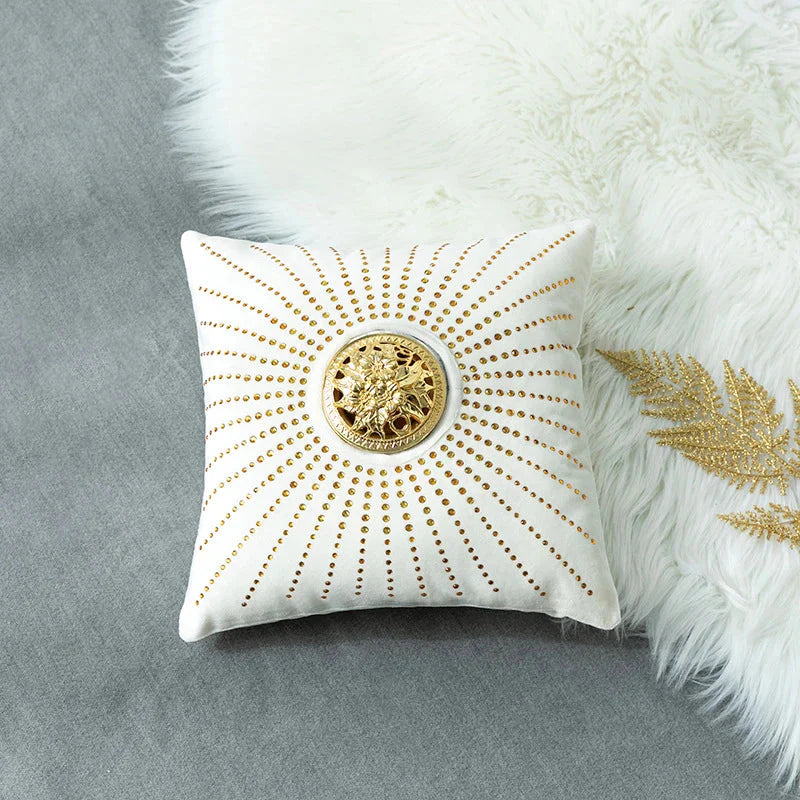 Coussin oriental - blanc