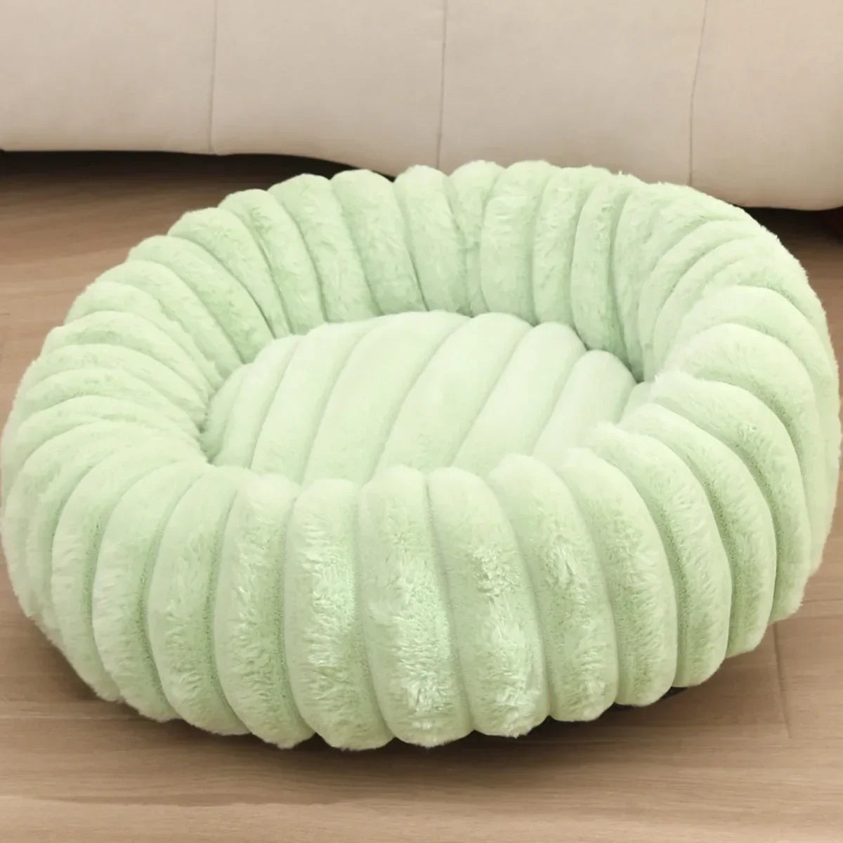 Coussin petit chien - vert / 40cm