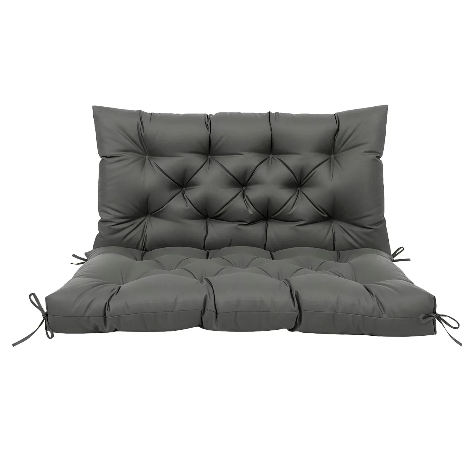 Coussin pour banc extérieur - gris / 100x100cm