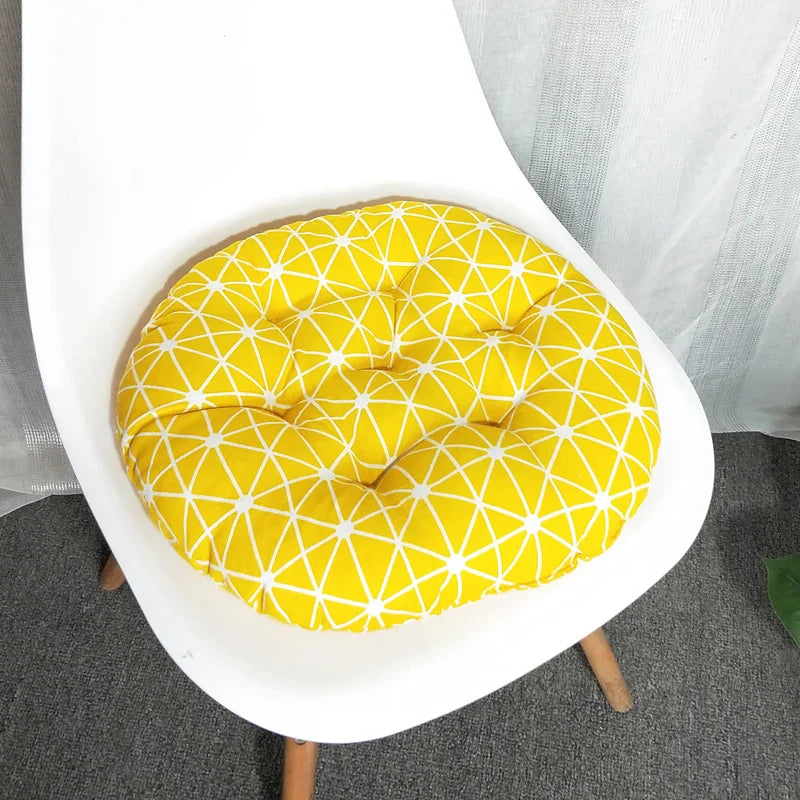 Coussin pour chaises - jaune / 40x40cm