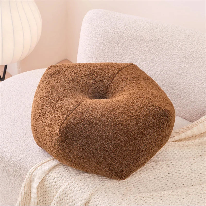 Coussin pour le sol - brun