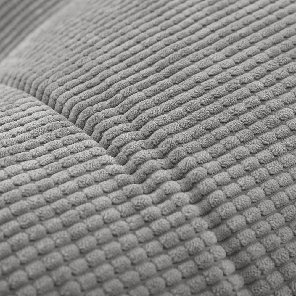 Coussin tete de lit gris