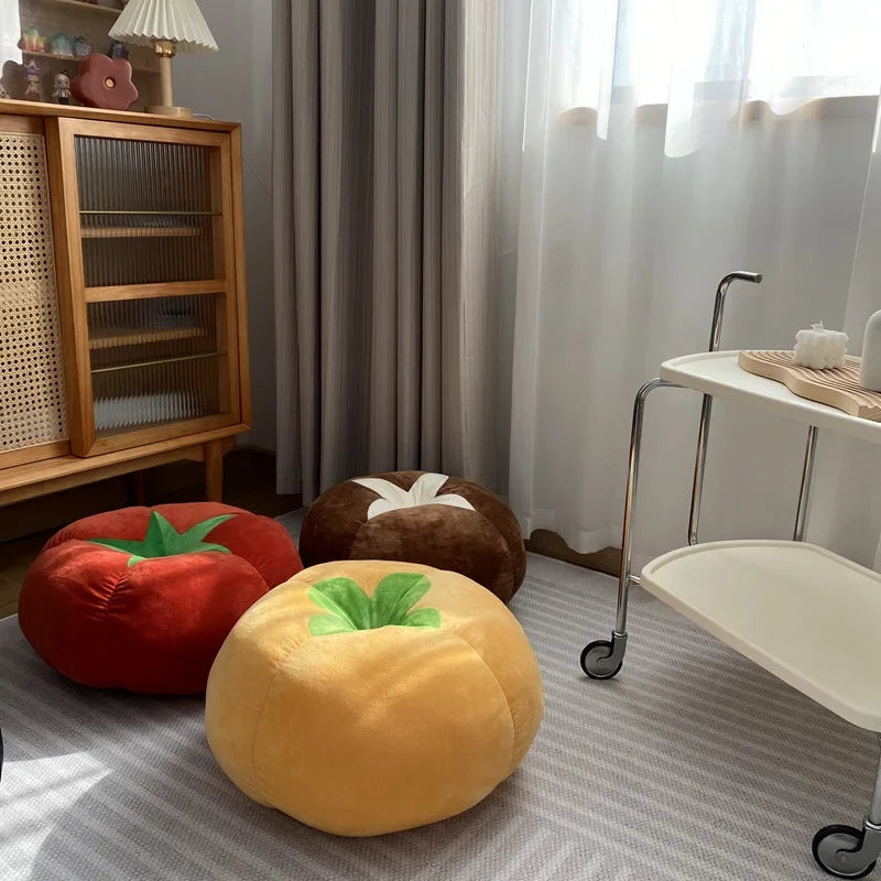 Coussin tomate