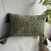 Coussin vert olive